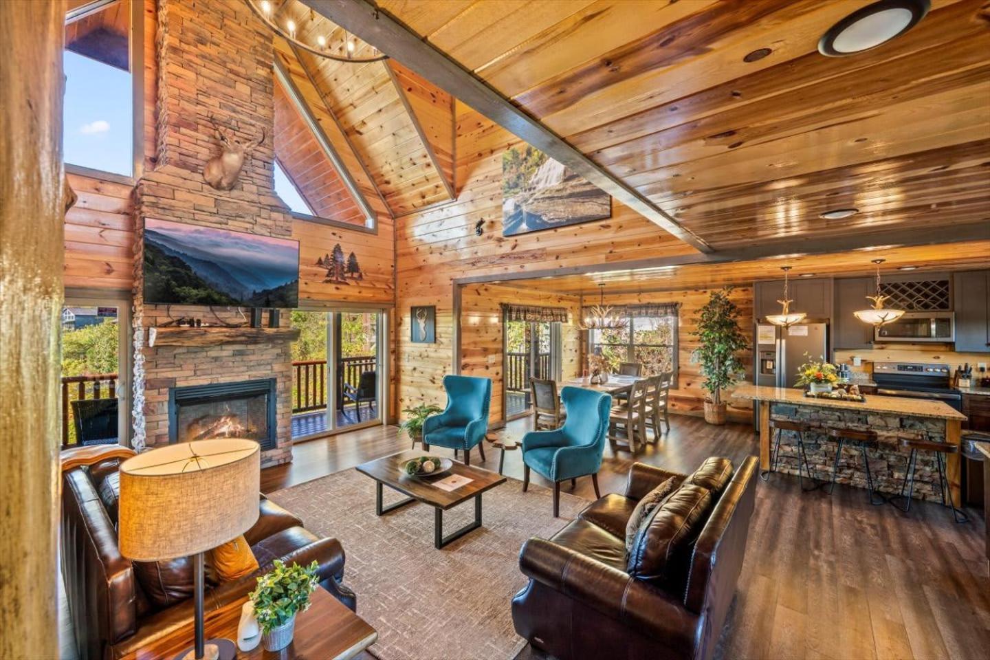 Indoor Pool, Volleyball Beach, Mountain View, Luxury Gatlinburg Esterno foto