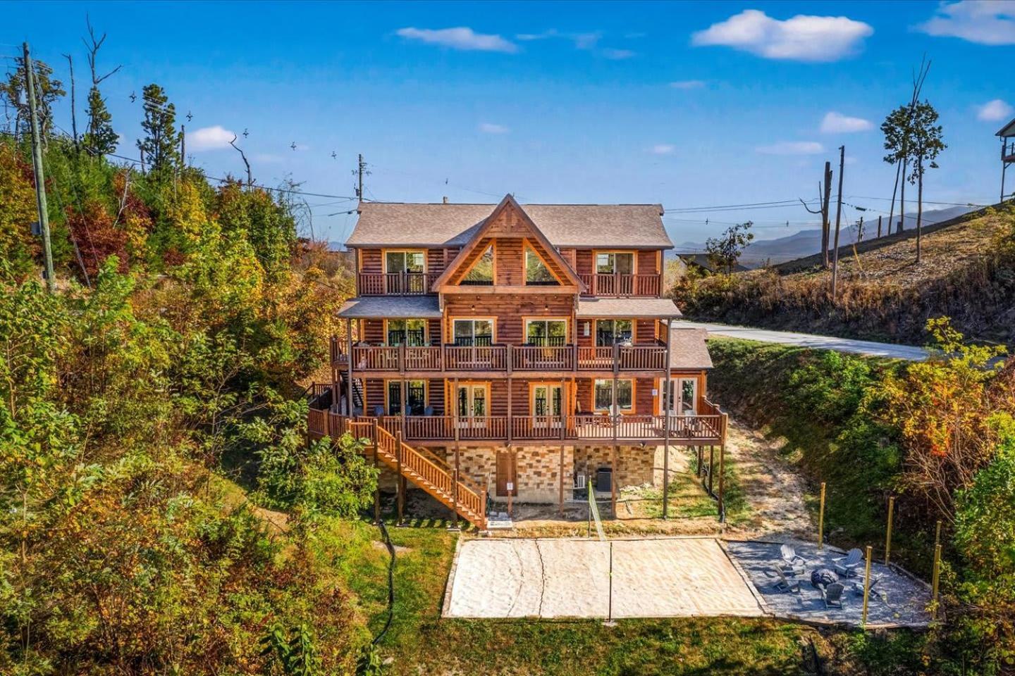 Indoor Pool, Volleyball Beach, Mountain View, Luxury Gatlinburg Esterno foto